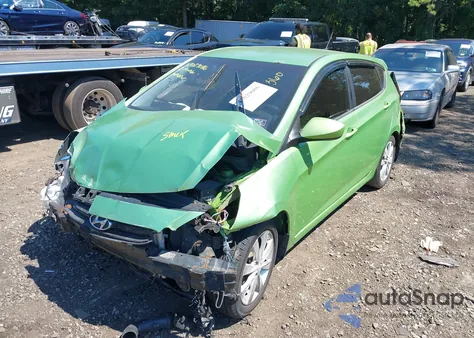 2012 Hyundai Accent Se из США, поврежденный, VIN KMHCU5AE9CU041177